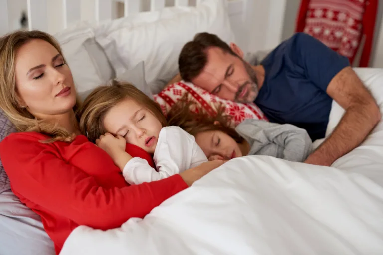 How long should a kid sleep with their parents?