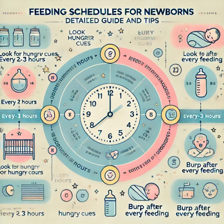 How to Feeding Schedules for Newborns: Detailed Guide and Tips