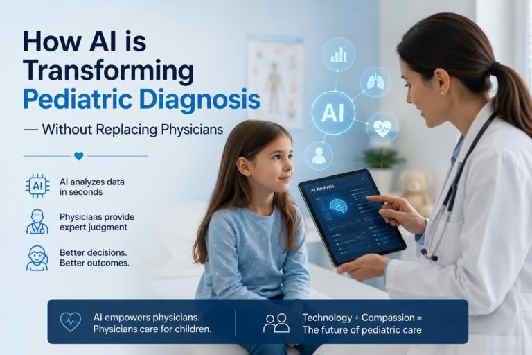 How AI Is Transforming Pediatric Diagnosis Without Replacing Physicians