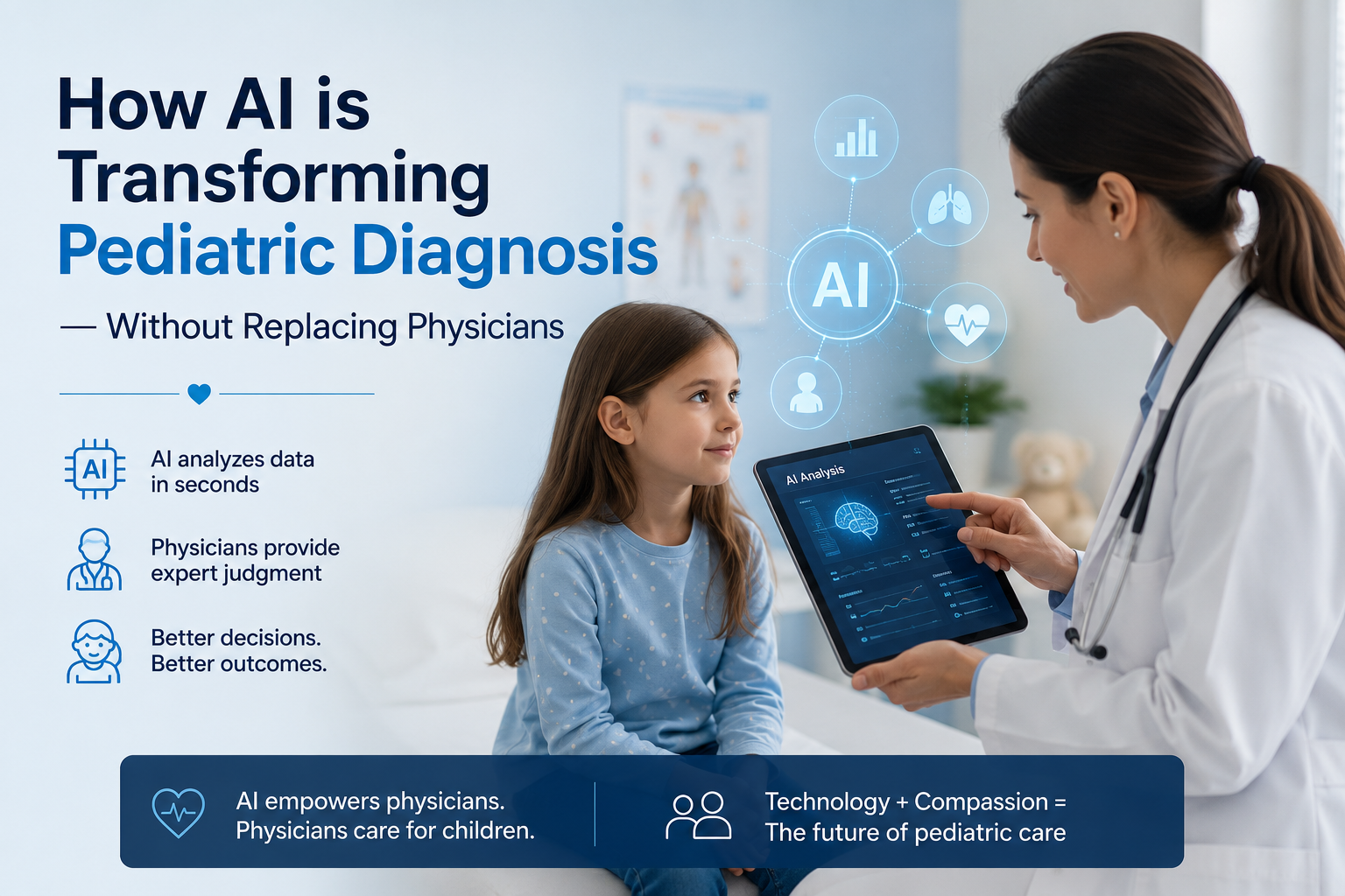 How AI Is Transforming Pediatric Diagnosis Without Replacing Physicians