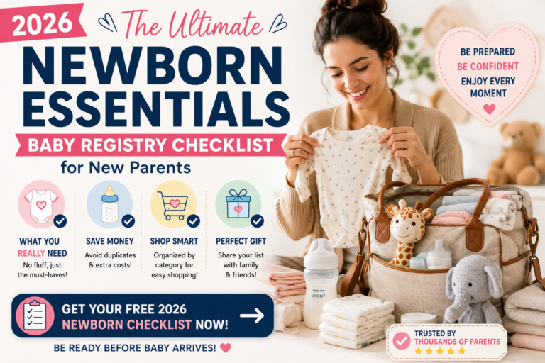 Newborn Essentials: The Ultimate Baby Registry Checklist for New Parents (2026)