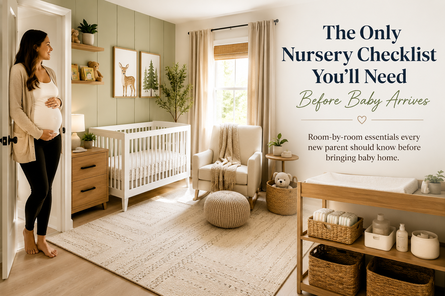 Nursery Checklist: The Complete Room-by-Room Setup Guide for New Parents (2026)