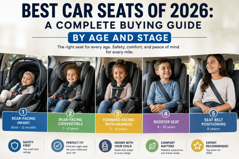 Best Car Seats of 2026: A Complete Buying Guide by Age and Stage
