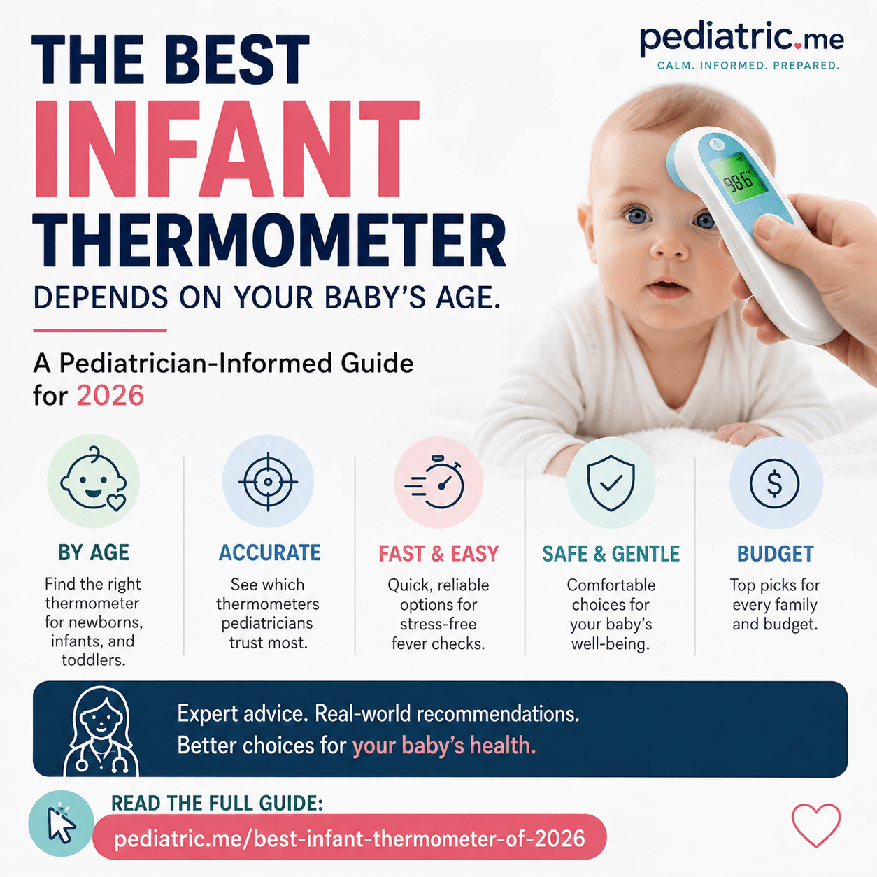 Best Infant Thermometer of 2026: A Pediatrician-Informed Buying Guide by Age