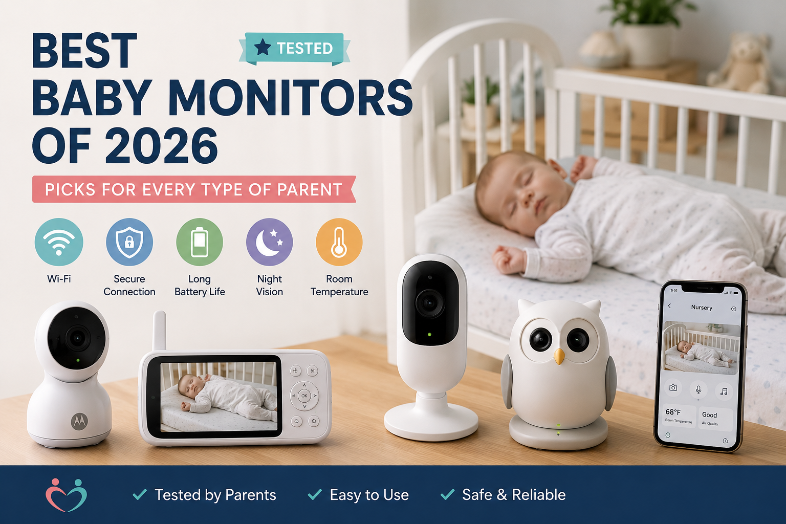 Best Baby Monitors of 2026: Tested Picks for Every Type of Parent