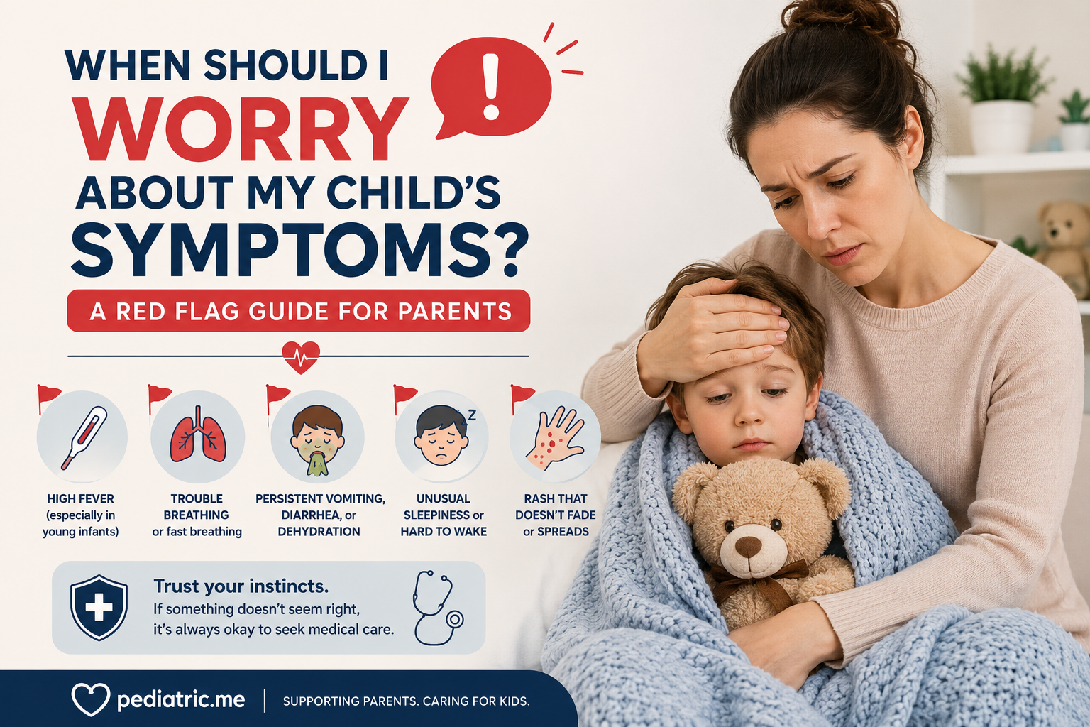 When Should I Worry About My Child’s Symptoms? A Red-Flag Guide for Parents