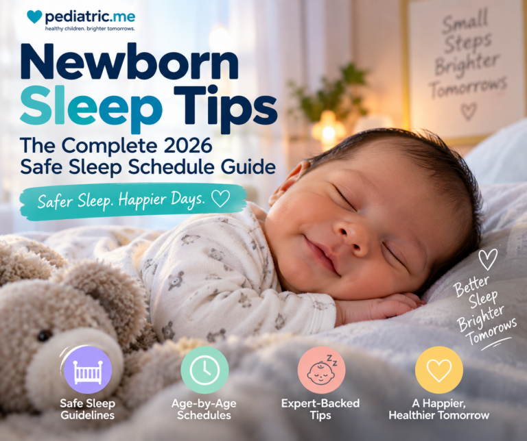 Newborn Sleep Tips: The Complete 2026 Safe Sleep & Schedule Guide