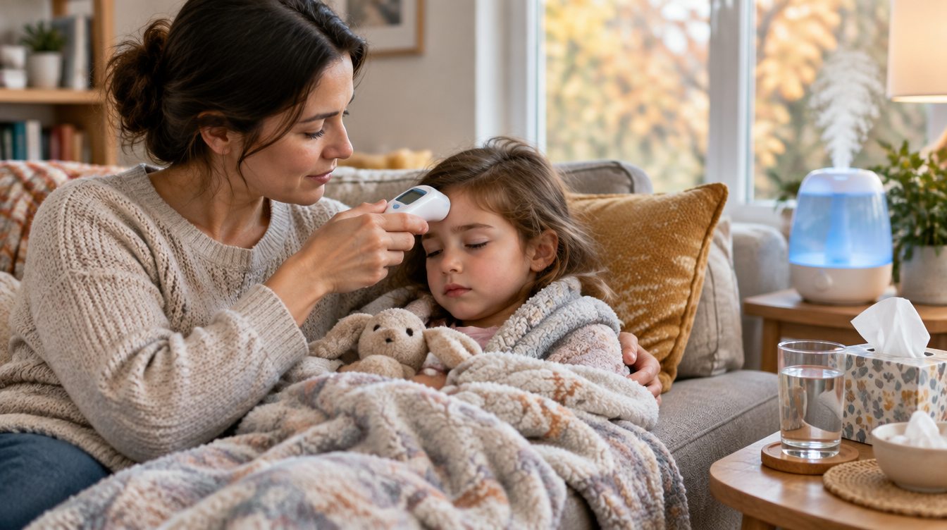 Cold vs. Flu vs. RSV vs. COVID in Kids: How to Tell the Difference and When to Worry
