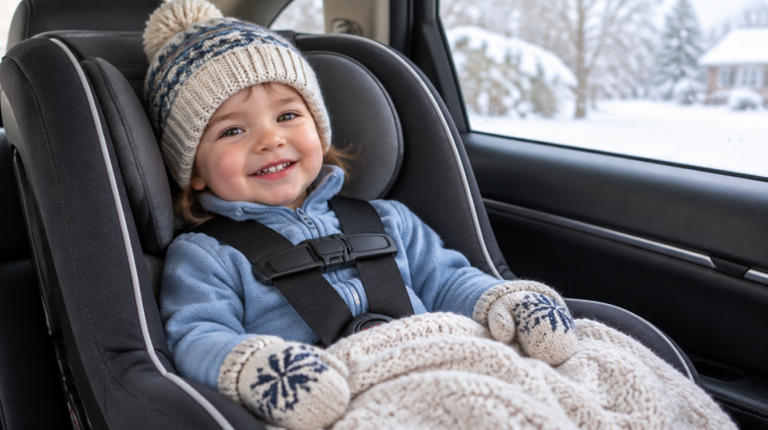 Winter Coats and Car Seats: Why Puffy Jackets Are Unsafe and How to Keep Kids Warm