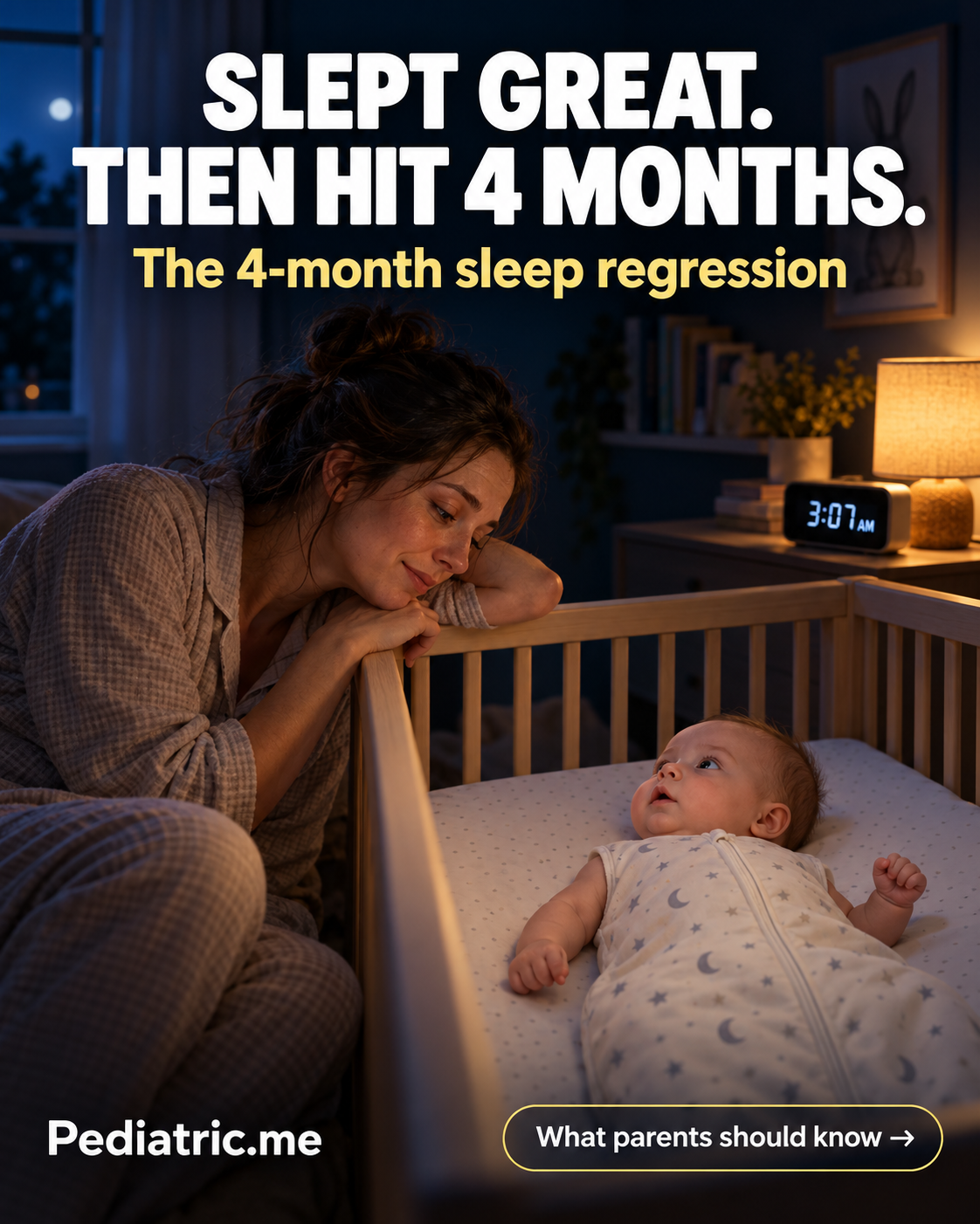 The 4-Month Sleep Regression: Signs, How Long It Lasts and What Helps