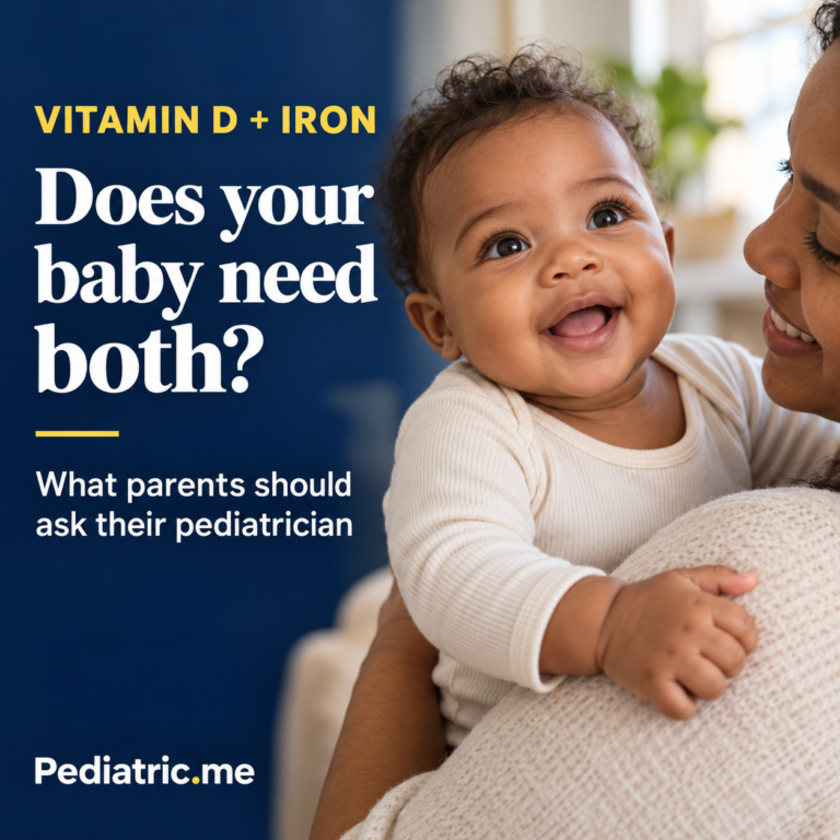 Vitamin D and Iron for Babies: Who Needs Supplements and When