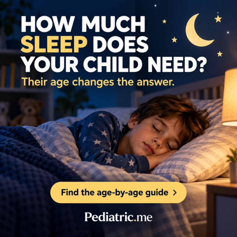 How Much Sleep Do Kids Need? A Sleep Chart by Age