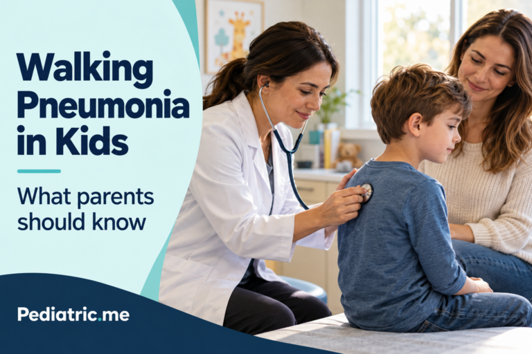 Walking Pneumonia in Kids: Symptoms, Treatment and When to Call the Doctor Walking Pneumonia in Kids: Symptoms, Treatment and When to Call the Doctor