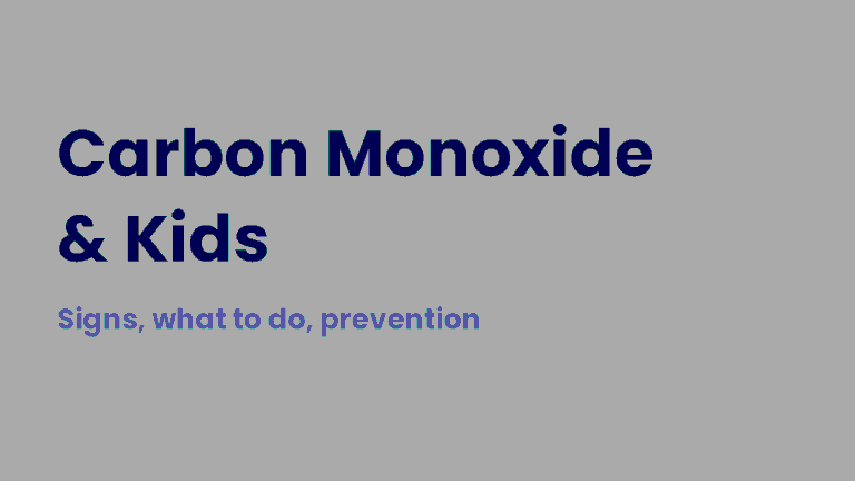 Carbon Monoxide Poisoning in Kids: Signs, What to Do and Prevention Carbon Monoxide Poisoning in Kids: Signs, What to Do and Prevention