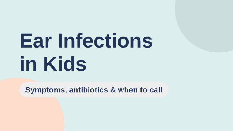 Ear Infections in Kids: Symptoms, Antibiotics vs. Watchful Waiting and When to Call Ear Infections in Kids: Symptoms, Antibiotics vs. Watchful Waiting and When to Call