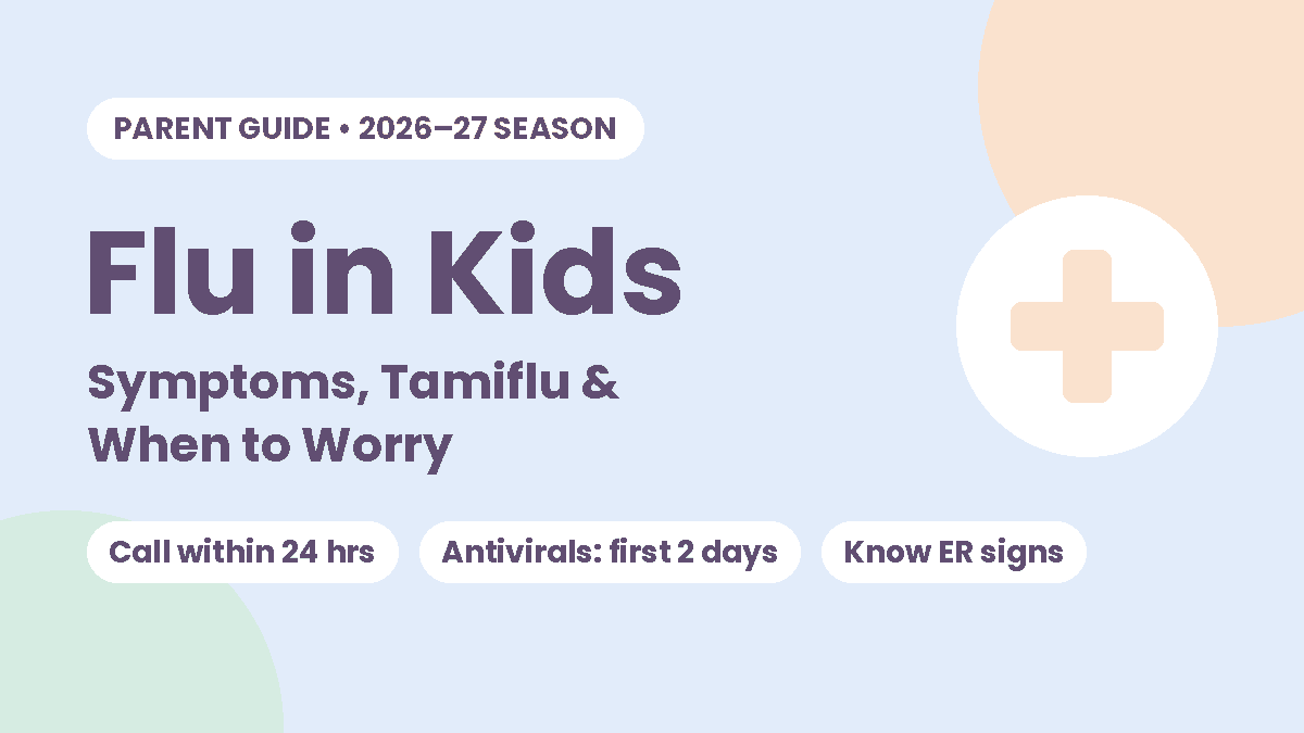 Flu in Kids: Symptoms, Tamiflu and When to Worry Flu in Kids: Symptoms, Tamiflu and When to Worry